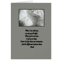 When I am with you cards