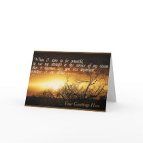 When i dare to be.. Inspirational Cards