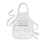 When I Grow Up Accountant aprons