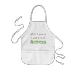 When I Grow Up Actress aprons