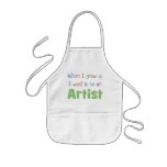 When I Grow Up Artist aprons