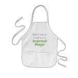 When I Grow Up Basketball aprons