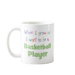 When I Grow Up Basketball mugs
