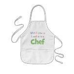 When I Grow Up Chef aprons