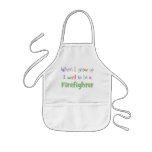 When I Grow Up Firefighter aprons