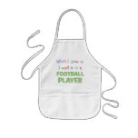 When I Grow Up Football Player aprons