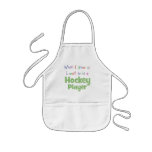 When I Grow Up Hockey Player aprons