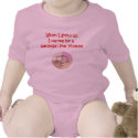 When i Grow Up i Wanna be a Paralegal like Mommy b t-shirts