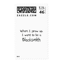 When I grow up I want to be a Blacksmith postage