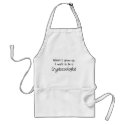 When I grow up I want to be a Cryptozoologist aprons by professions When I grow up I want to be a Cryptozoologist aprons