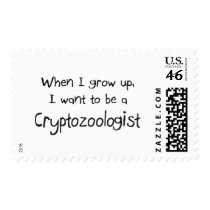 When I grow up I want to be a Cryptozoologist postage by professions When I grow up I want to be a Cryptozoologist postage