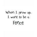 When I grow up I want to be a Fence t-shirts by professions When I grow up I want to be a Fence t-shirts