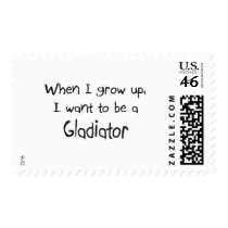 When I grow up I want to be a Gladiator postage
