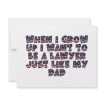 WHEN I GROW UP I WANT TO BE A LAWYER invitations by occupationalgifts WHEN I GROW UP I WANT TO BE A LAWYER invitations