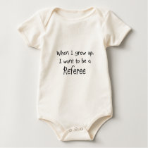 When I grow up I want to be a Referee t-shirts