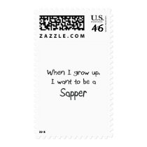 When I grow up I want to be a Sapper postage