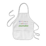 When I Grow Up Journalist aprons