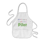 When I Grow Up Pilot aprons