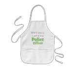 When I Grow Up Police Officer aprons