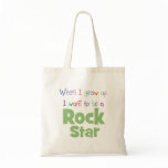 When I Grow Up Rock Star bags