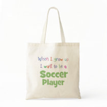 When I Grow Up Soccer Player bags by konceptskids When I Grow Up Soccer Player bags