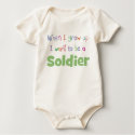 When I Grow Up Soldier t-shirts