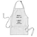 When I said I do I didn't mean cooking! aprons
