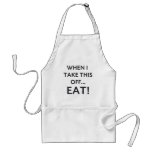 When I take this off... Aprons