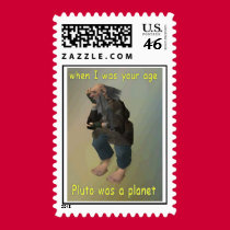 when I was your age Pluto was a planet stamps