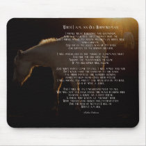 When I'm an Old Horsewoman mousepads