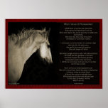 When I'm an Old Horsewomen Poster