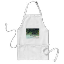 When in doubt, don't. apron
