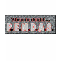 When in doubt, P.E.M.D.A.S. t-shirts
