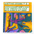 When in Doubt - Writing Lesson #8 posters