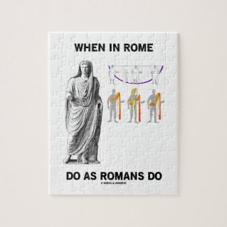 When In Rome Do As Romans Do (Toga Clothing) Puzzles