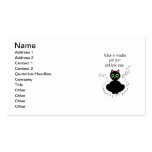 When in Trouble Business Card