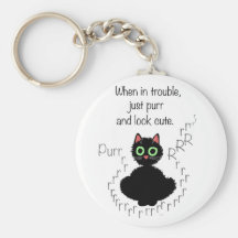 When in Trouble Key Chains