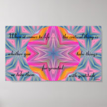 "When it Comes to Life" Poster