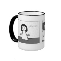 When it Rains mugs by sparagus When it Rains mugs