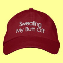 When it's hot it's hot.. embroidered hats