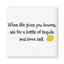 When life gives you lemons magnets