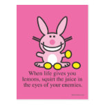 When Life Gives You Lemons Post Cards