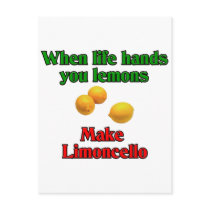 When Life Hands You Lemons Post Card