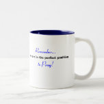 When life knocks you down to your knees, Pray Coffee Mug
