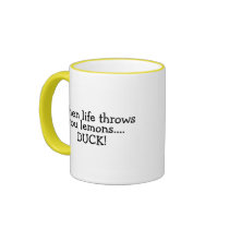 When Life Throws You Lemons Duck 2 Coffee Mugs