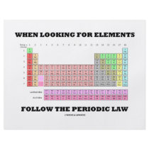 When Looking For Elements Follow The Periodic Law flyers by wordsunwords When Looking For Elements Follow The Periodic Law flyers