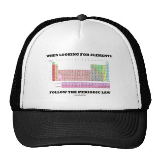 When Looking For Elements Follow The Periodic Law Mesh Hats
