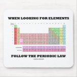 When Looking For Elements Follow The Periodic Law Mouse Pads