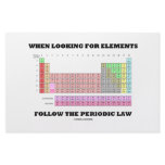 When Looking For Elements Follow The Periodic Law Custom Stationery
