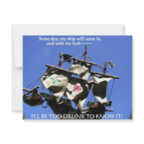 WHEN MY SHIP COMES IN 1/2/3 CUSTOM ANNOUNCEMENT
